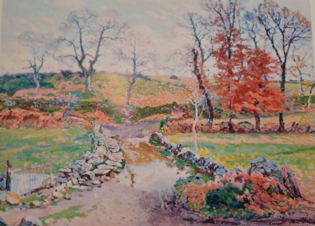 Henri Pailler Vieux chemin à Vitrat (Crozant) 1903, huile sur toile 57 x 73 cm Musée des Beaux-Arts de Limoges