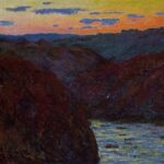 Claude Monet - La Creuse, soleil couchant