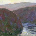 Claude Monet - Vallée de la Creuse, effet du soir