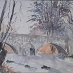 Gabriel Muzio - La Sédelle au Pont Charraud