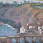 Claude Monet - La Grande Creuse au pont de Vervy