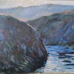 Claude Monet - Vallée de la Creuse, effet du soir